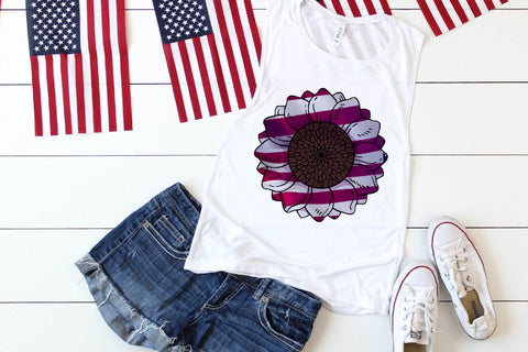 American Sunflower Sublimation Sublimation Rupkotha 