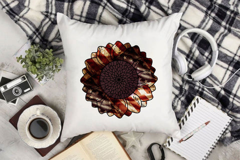 American Sunflower Sublimation Sublimation Rupkotha 