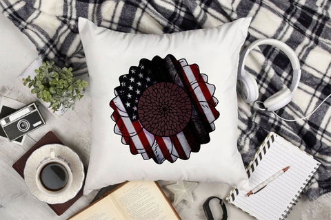 American Sunflower Sublimation Sublimation Rupkotha 