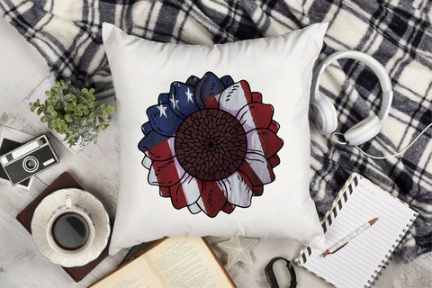 American Sunflower Sublimation Sublimation Rupkotha 