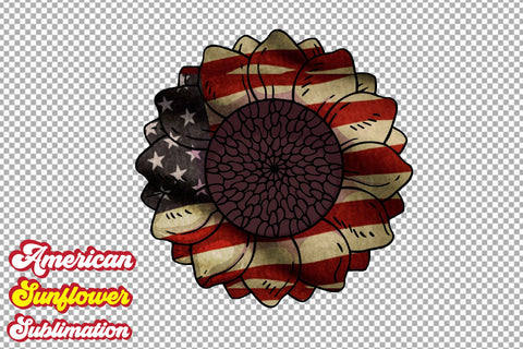 American Sunflower Sublimation Sublimation Rupkotha 