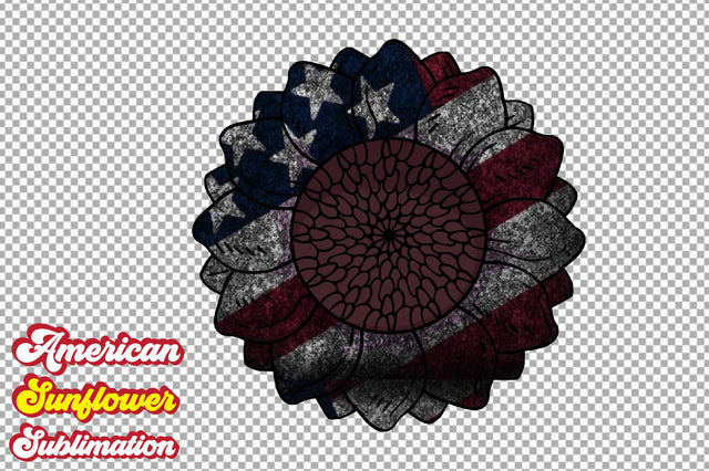 American Sunflower Sublimation Sublimation Rupkotha 