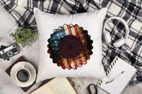 American Sunflower Sublimation Sublimation Rupkotha 