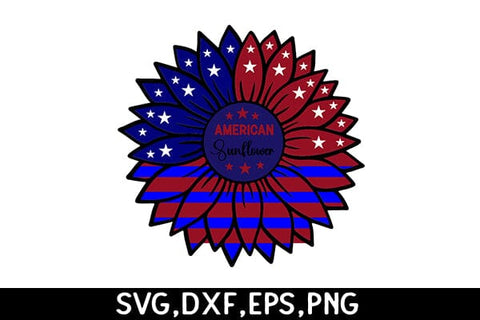 American Sunflower SVG Angelina750 