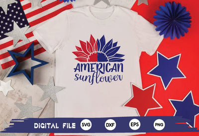 American sunflower SVG cut files SVG md faruk hossain 