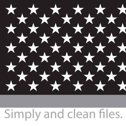 American Thin Gray Line flag SVG TribaliumArtSF 