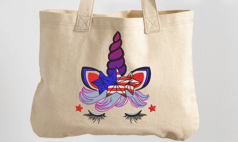 American Unicorn Machine Embroidery Design Embroidery/Applique DESIGNS Canada Embroidery 