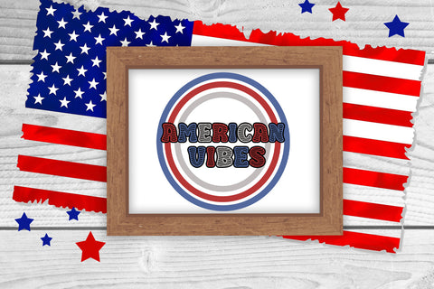 American Vibes Patriotic Sublimation I 4th July Sublimation Sublimation Happy Printables Club 