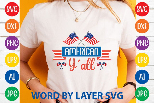 American Y'all SVG Rafiqul20606 