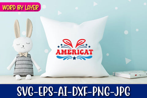 Americat SVG Blessedprint 