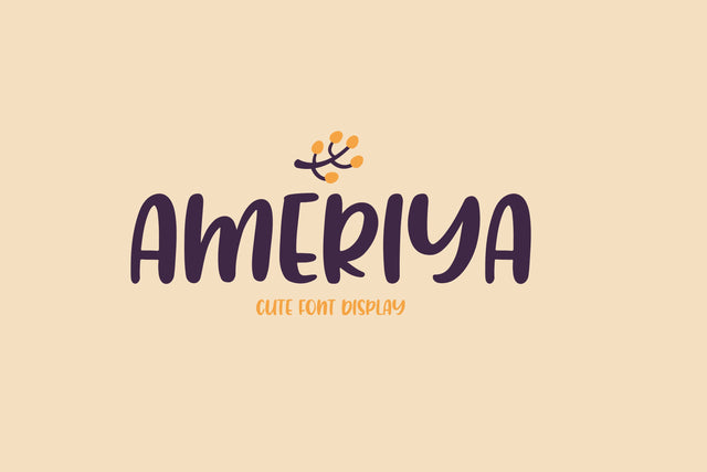 Ameriya Font Font Fauz 