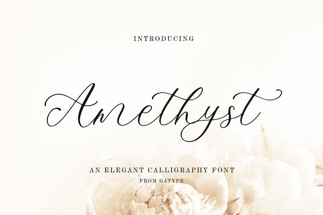 Amethyst Font gatype 