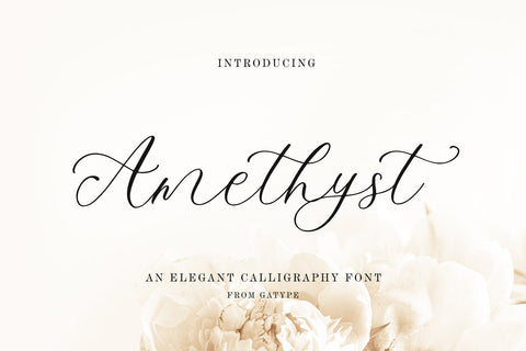 Amethyst Font gatype 
