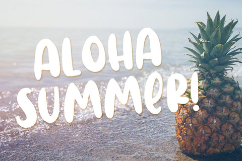 Amigos - Summer Font Font Dm Letter Studio 