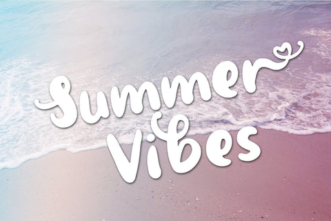 Amigos - Summer Font Font Dm Letter Studio 