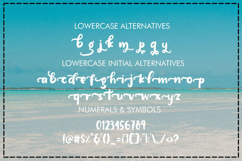 Amigos - Summer Font Font Dm Letter Studio 