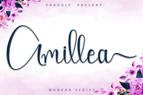 Amillea Font Sakha Design Studio 