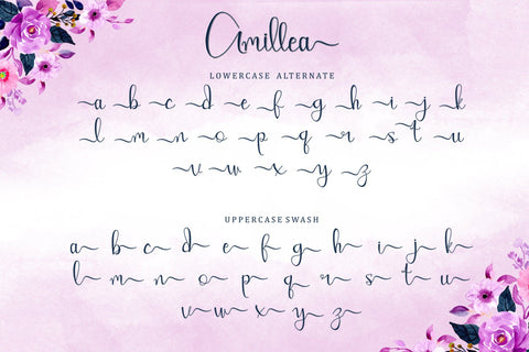 Amillea Font Sakha Design Studio 