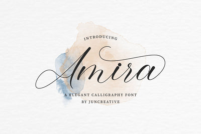 Amira Font Jun Creative 