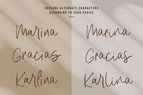 Amirah Brillone Signature Font Font Kotak Kuning Studio 