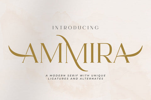 Ammira Font Madatype Studio 