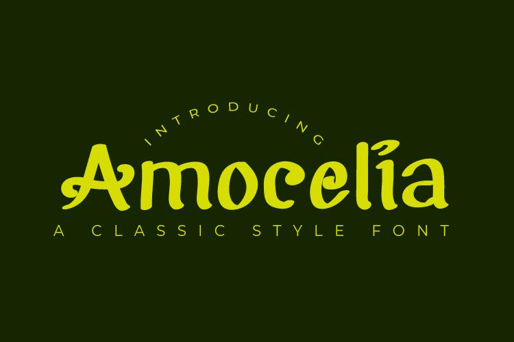 Amocelia Font Masyafi Studio 