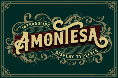 Amontesa Font Megatype 