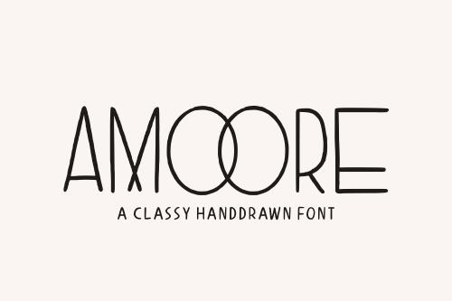 Amoore Font Garisman Studio 