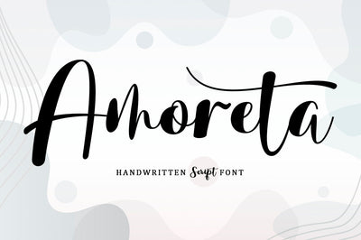 Amoreta Font Rotterlab studio 