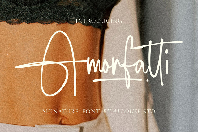 Amorfatti Font Allouse.Studio 