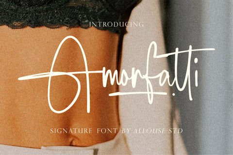 Amorfatti Font Allouse.Studio 