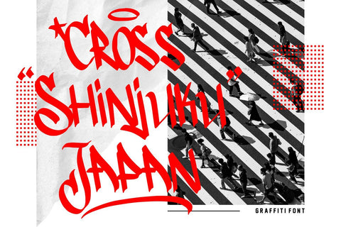 Amperas - Graffiti Font Font Allouse.Studio 