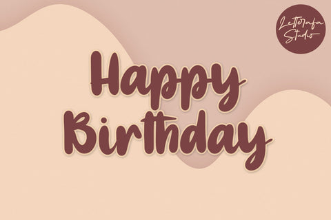 Amstello Font Afandi Studio 