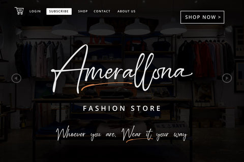 Amsterland Font Zeenesia Std 