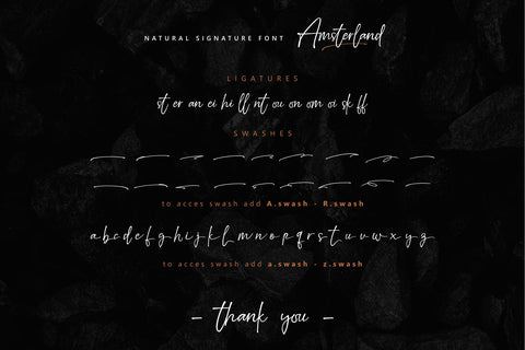 Amsterland Font Zeenesia Std 