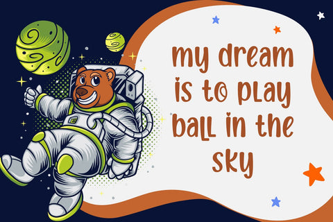 Amsteroid Space Font Graphicxell 