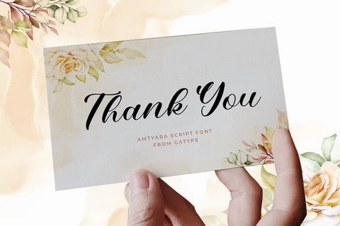 Amtyara Script Font gatype 