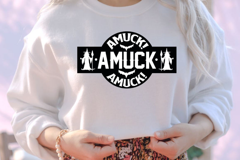 Amuck! amuck! amuck! SVG SVG DESIGNISTIC 