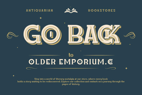 Amuttix - Serif Display Font Font twinletter 