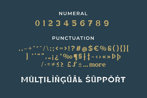 Amuttix - Serif Display Font Font twinletter 