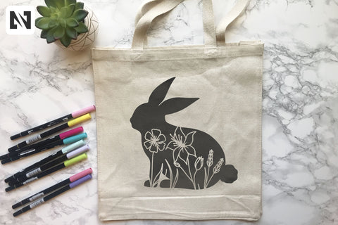 An Easter Bunny Vector File - Easter Bunny Svg, Easter Svg SVG Pinoyart Kreatib 