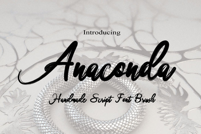 Anaconda Font Naqsya.Co 