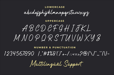 Anantha Signature Font Suby Studio 