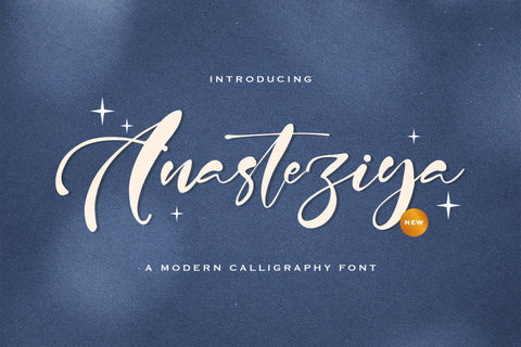 Anasteziya - Calligraphy Font Font StringLabs 