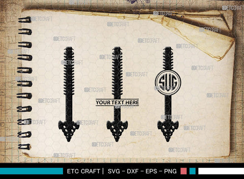 Anatomy Spine monogram, Anatomy Spine Silhouette, Anatomy Spine SVG, Human Spine Svg, Anatomy Svg, Spine Svg, Spine Svg, SB00137 SVG ETC Craft 