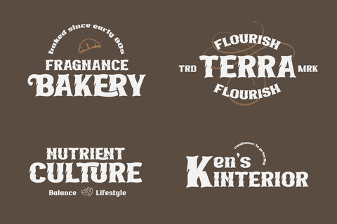 Anbenduk | Serif Classic Modernism Font twinletter 