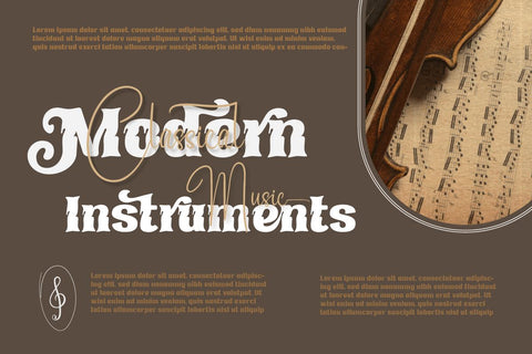 Anbenduk | Serif Classic Modernism Font twinletter 