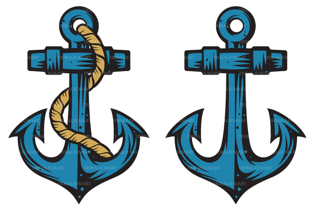 Anchor design SVG TribaliumArtSF 
