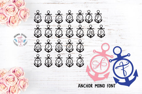 Anchor Mono Font Font Graphic House Design 