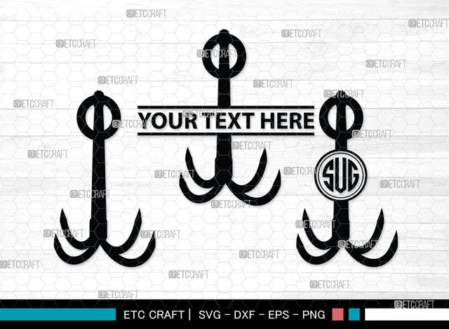 Anchor Monogram, Anchor Silhouette, Anchor SVG, Rope, Rope Anchor, Nautical, Ship, Navy, Boat Anchor, Sea, Ocean, Sailor, Sea Anchor, Sailing, SB00059 SVG ETC Craft 